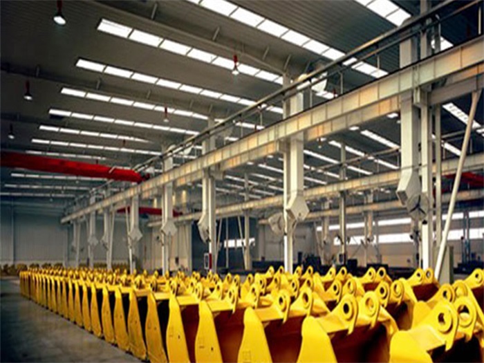 涟源徐工集团挖掘机装配车间